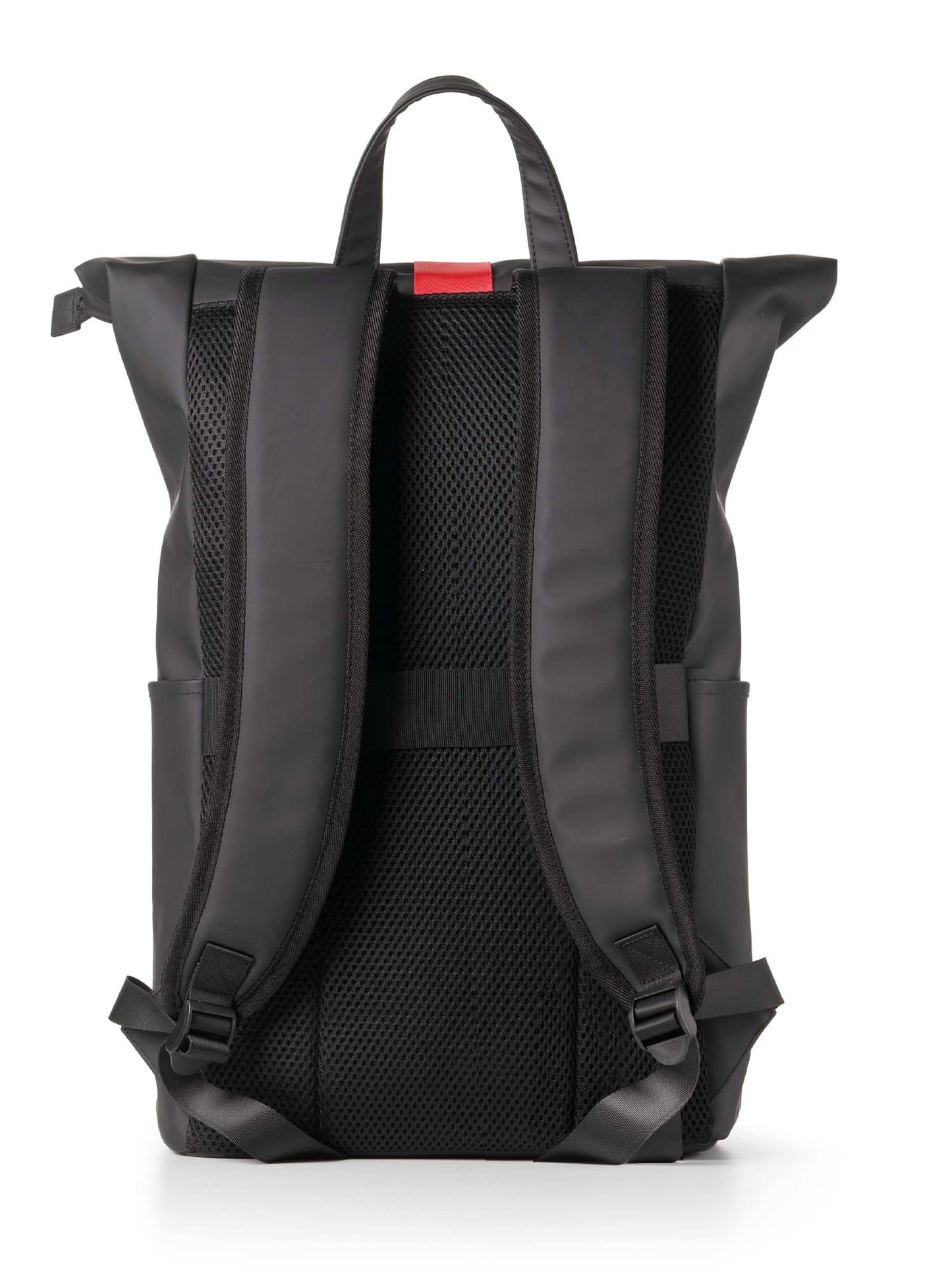 Zaino Roll-Top Intempo Ready in gomma antipioggia nero unisex