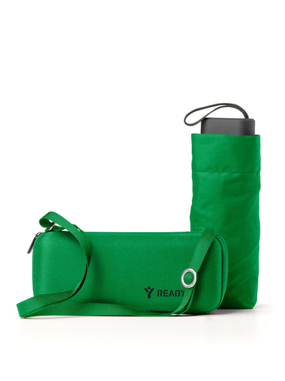 Ready, ombrello da borsa compatto e pratico in verde unisex