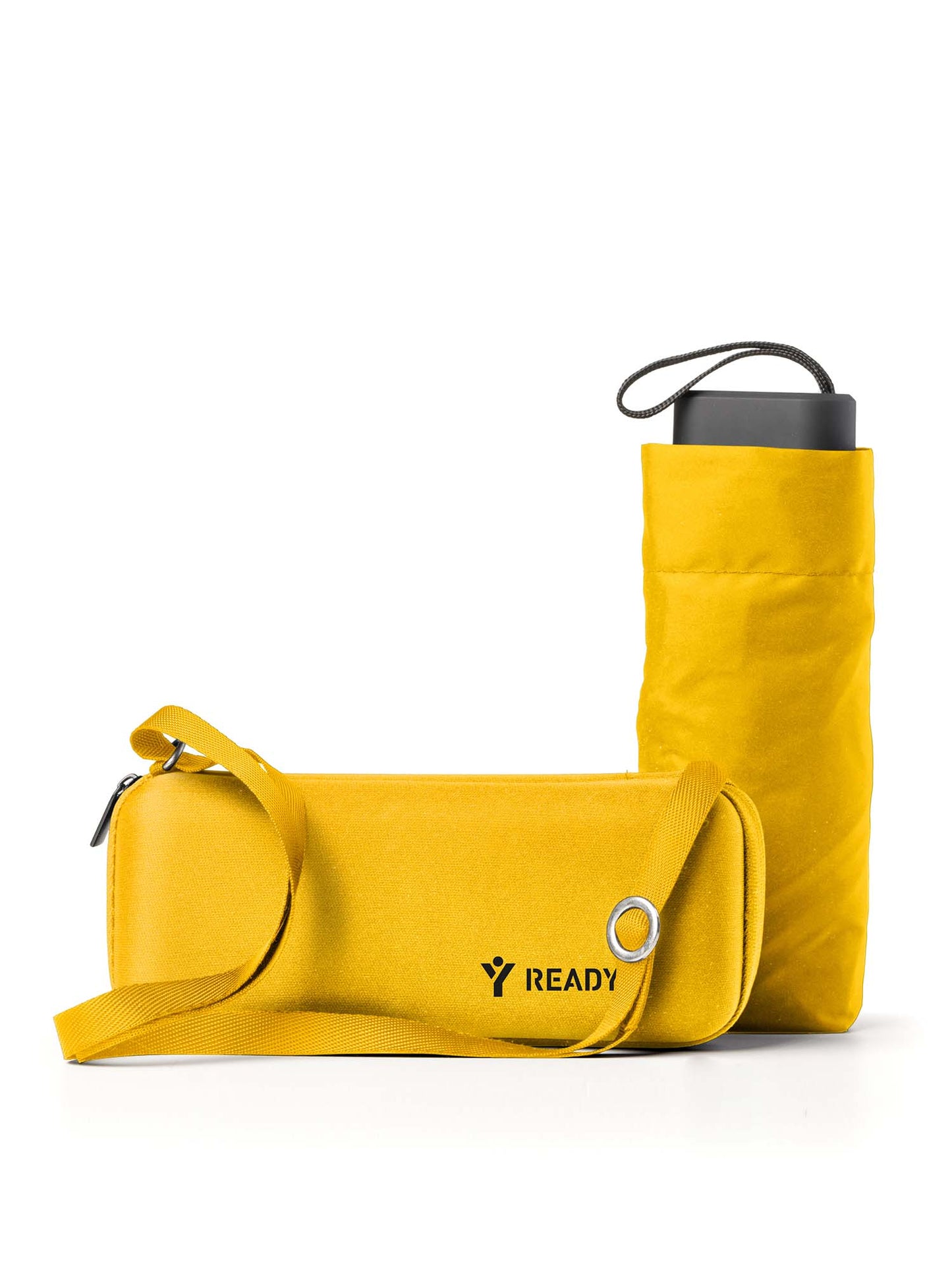 Ready Minibrolly, ombrello compatto unisex adulto giallo da borsa