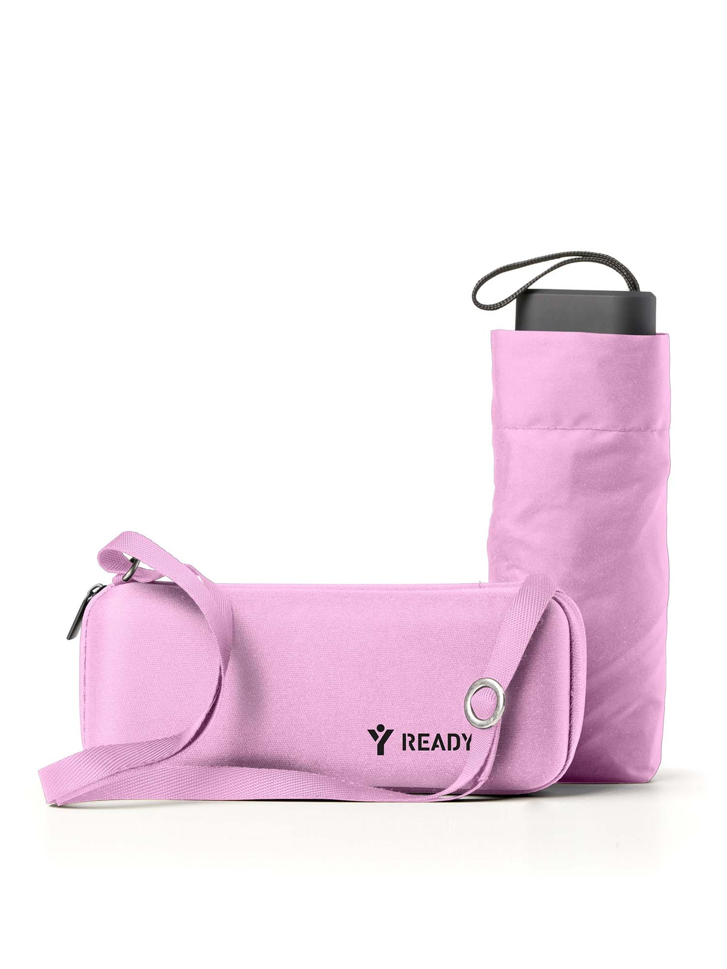 Ombrello da borsa Ready compatto e funzionale fucsia unisex adulto