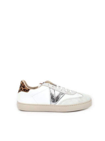 SNEAKERS BERLIN VICTORIA DONNA BIANCO ARGENTO
