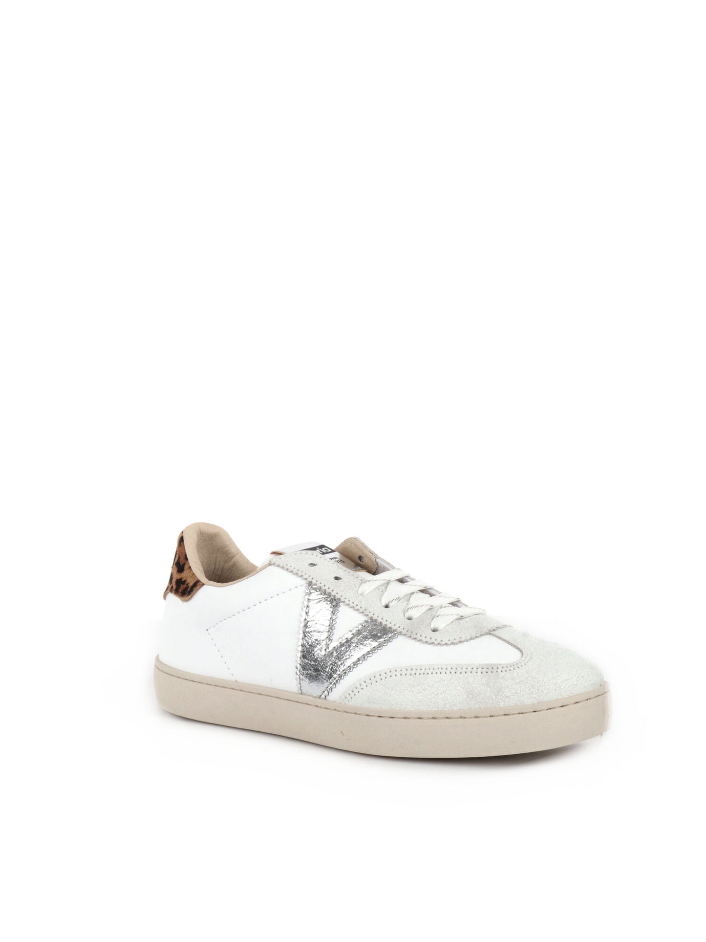SNEAKERS BERLIN VICTORIA DONNA BIANCO ARGENTO