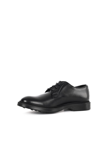 Fabbrica 1145 3401 Nero, stringata da uomo nera