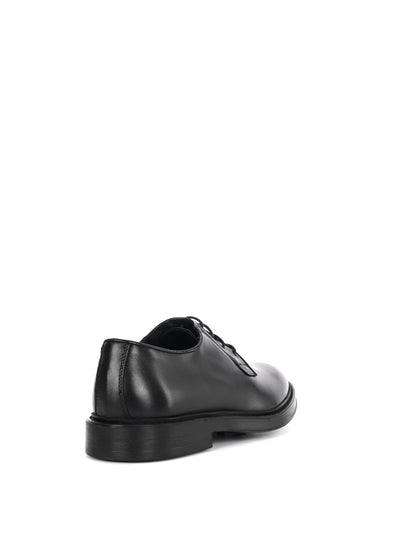 Fabbrica 1145 3401 Nero, stringata da uomo nera