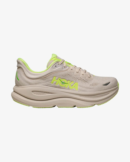 Hoka Bondi 9, scarpa running bianca da uomo per massimo comfort