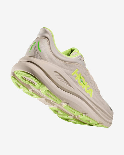 Hoka Bondi 9, scarpa running bianca da uomo per massimo comfort