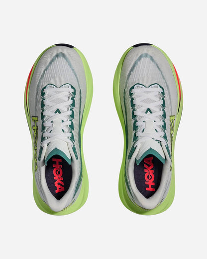Hoka Mach 7, scarpa running uomo grigia ad alte prestazioni