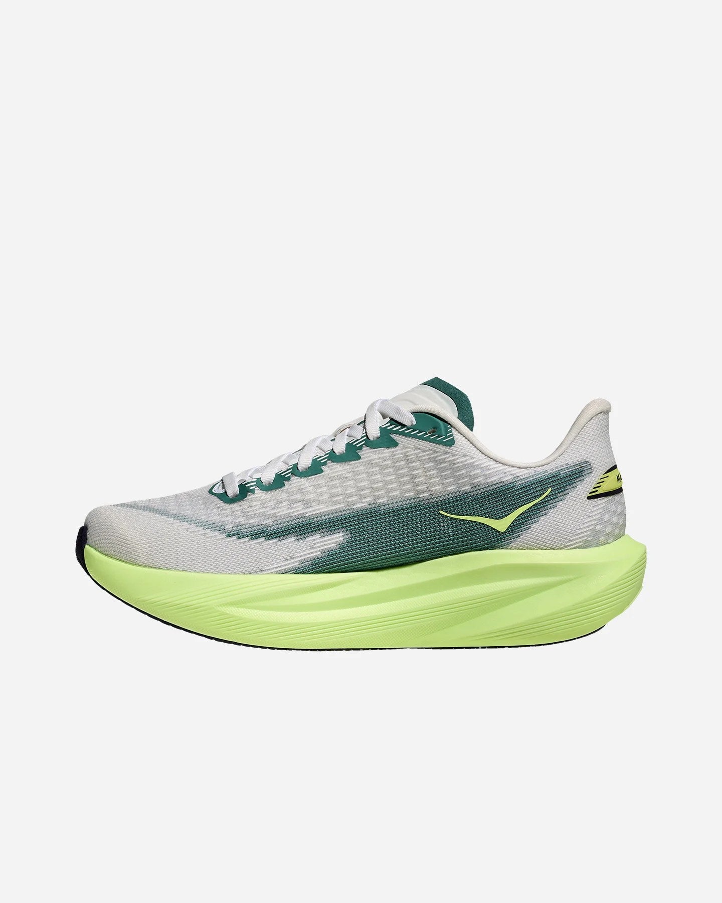 Hoka Mach 7, scarpa running uomo grigia ad alte prestazioni