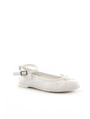 Love Details ballerine bianche unisex bambino leggere e confortevoli