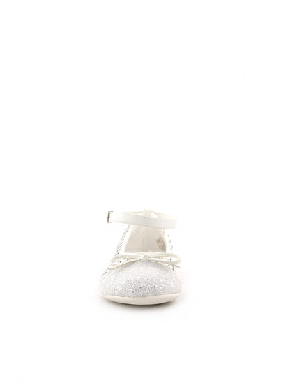 Ballerine Love Details per unisex bambino bianche in similpelle