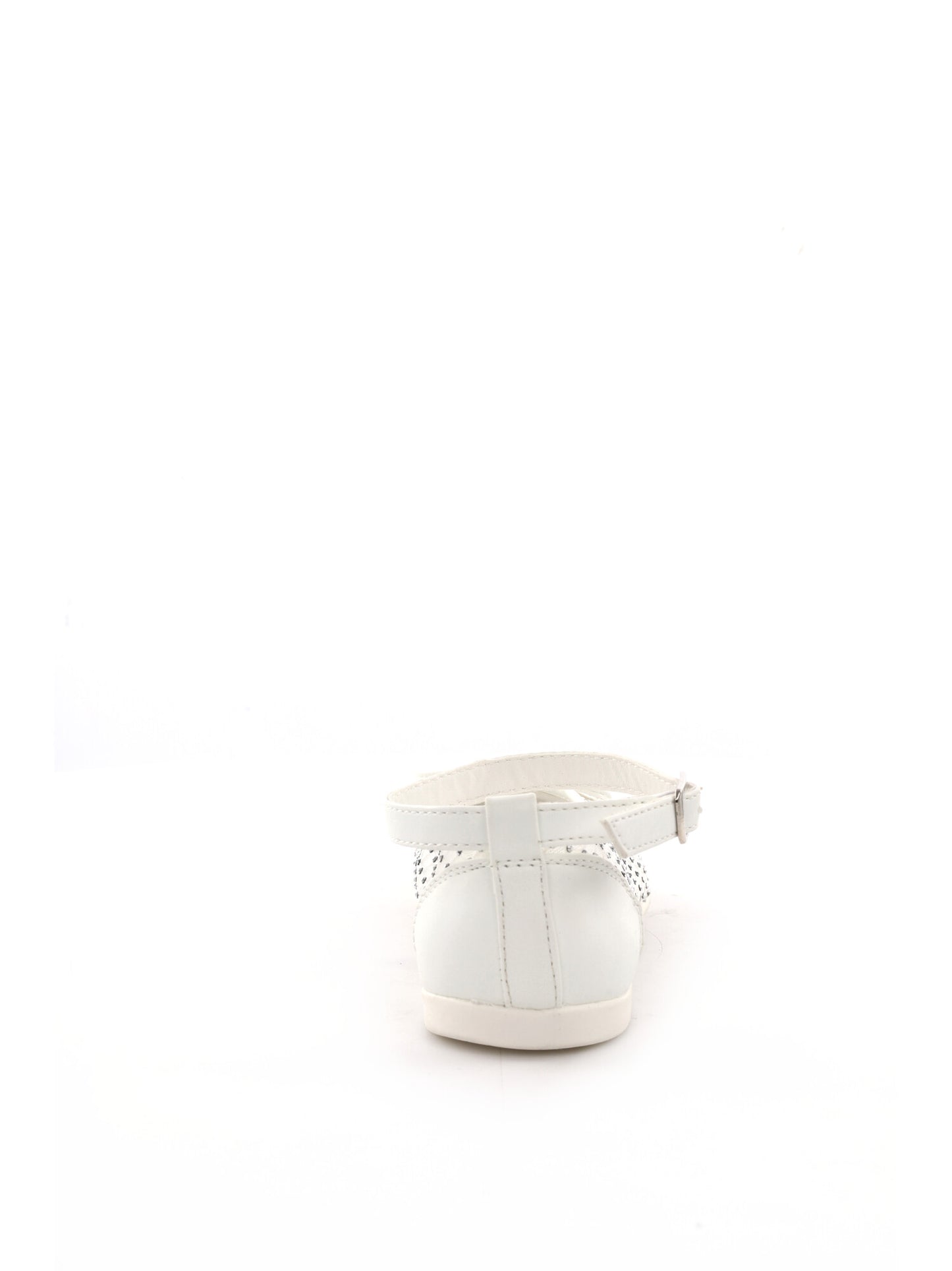 Ballerine Love Details per unisex bambino bianche in similpelle