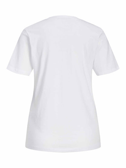 Jjxx Anna Reg Ss, t-shirt maniche corte da donna bianca
