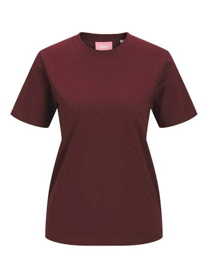 T-SHIRT ANNA JJXX DA RAGAZZA BORDEAUX
