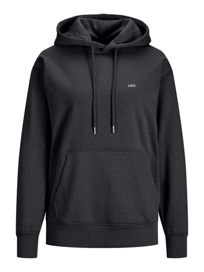JJXX FELPA ABBIE CON CAPPUCCIO DA RAGAZZA NERO