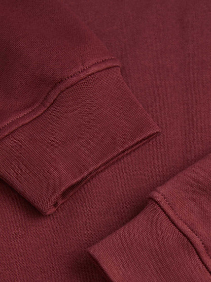 FELPA ABBIE CON CAPPUCCIO JJXX DA RAGAZZA BORDEAUX