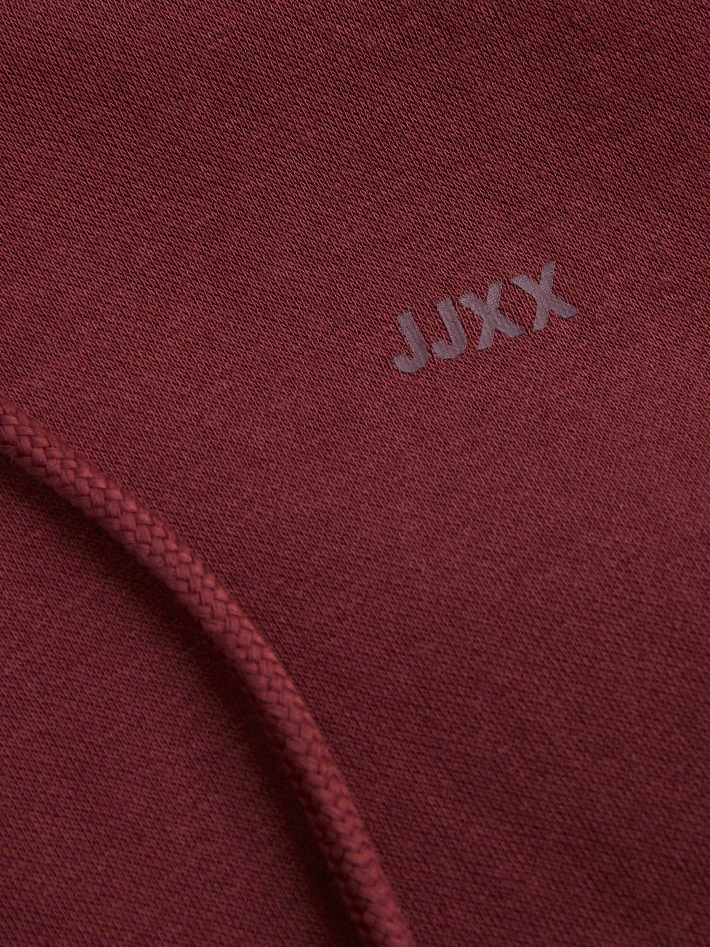 FELPA ABBIE CON CAPPUCCIO JJXX DA RAGAZZA BORDEAUX