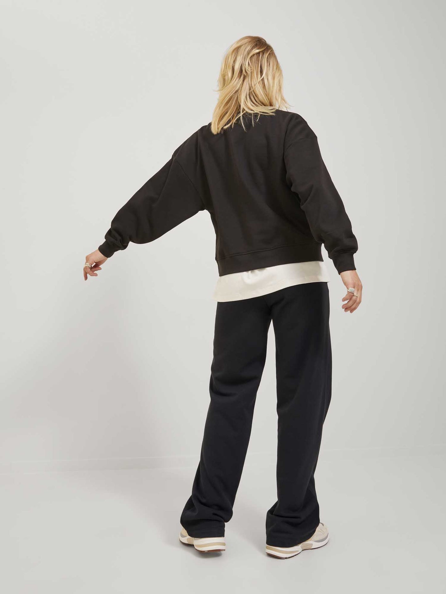 PANTALONE ALLY REGULAR JJXX DA RAGAZZA NERO