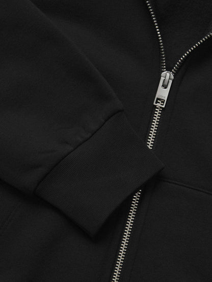 FELPA ABBIE CON ZIP JJXX DA RAGAZZA NERO