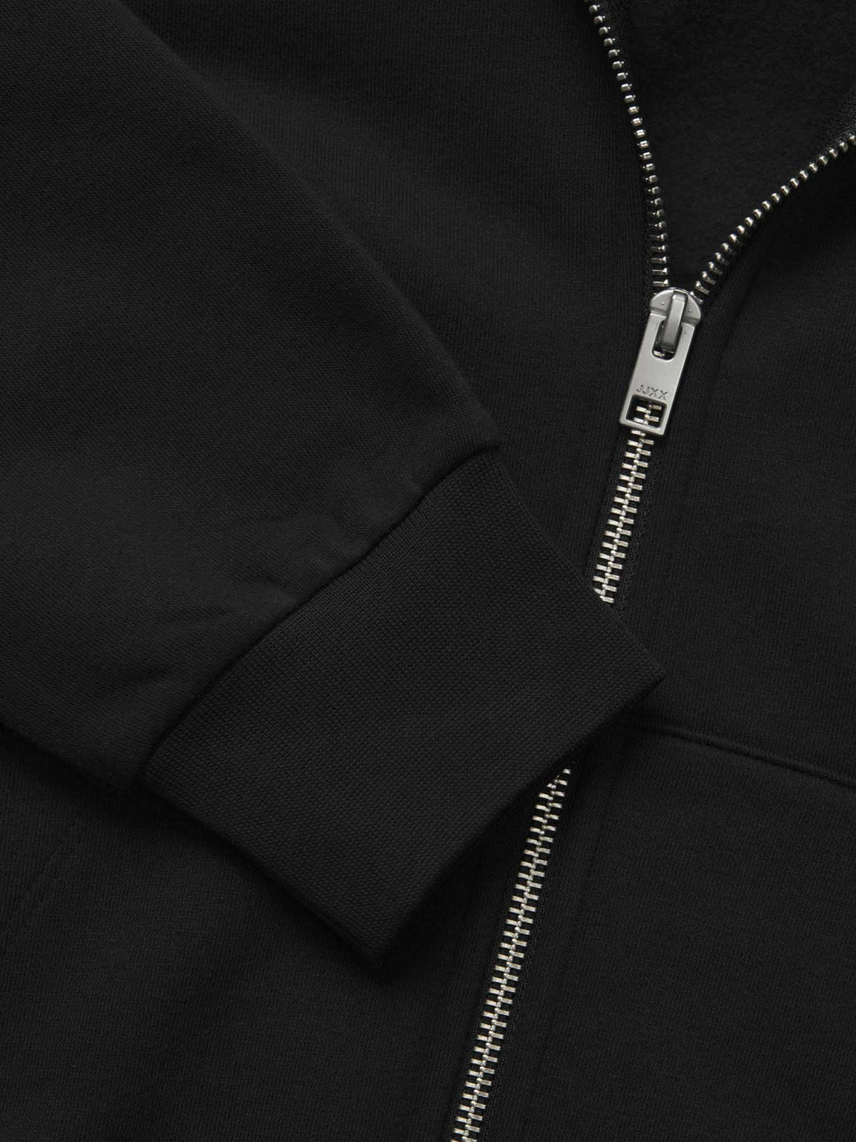 Jjxx abbie rlx zip felpa da donna nero