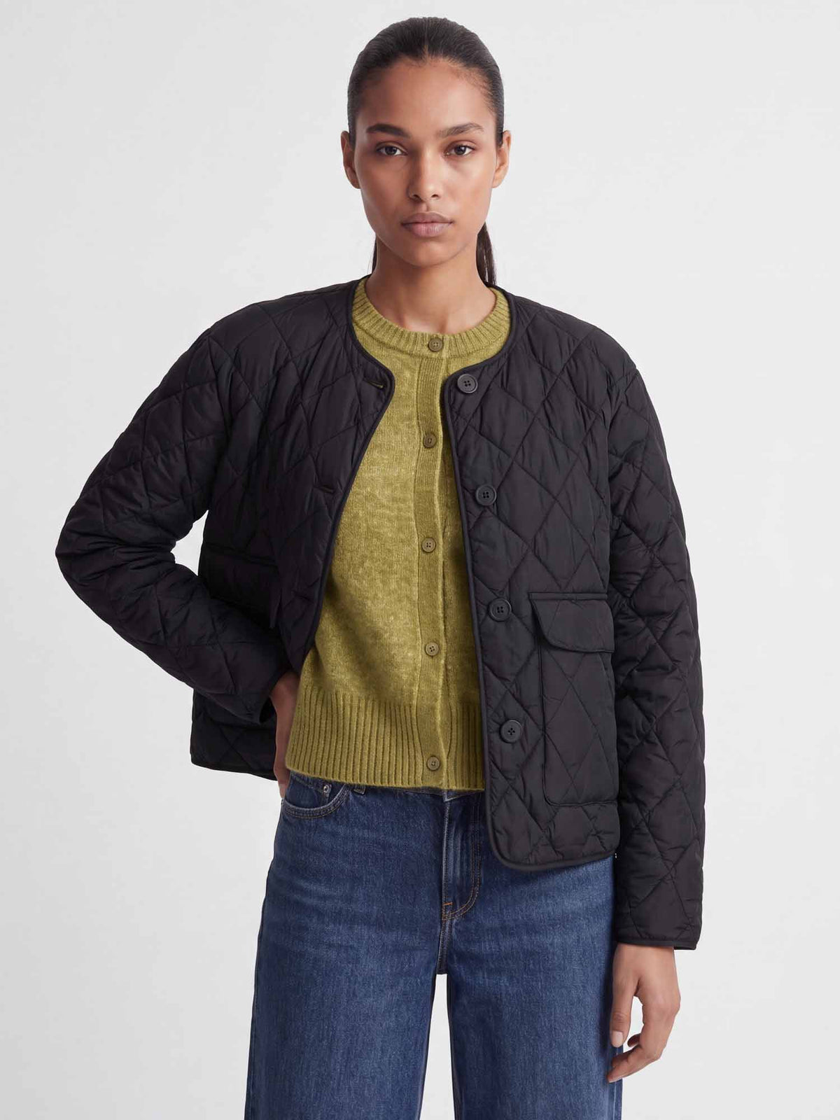 Jjxx Hope Quilted, giubbotti da donna nere