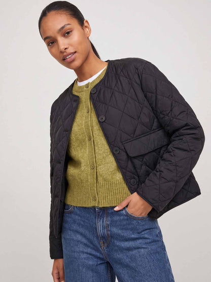 Jjxx Hope Quilted, giubbotti da donna nere