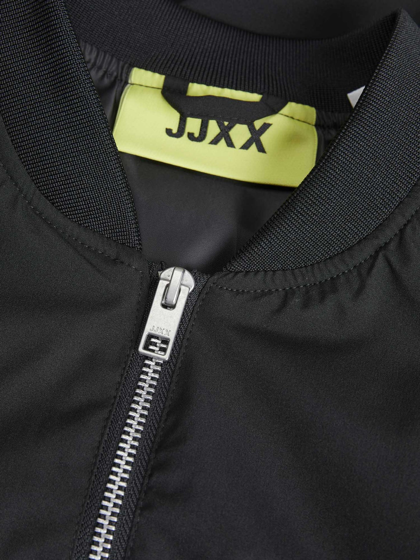 Bomber Jxella da donna nero in poliestere, leggero e casual