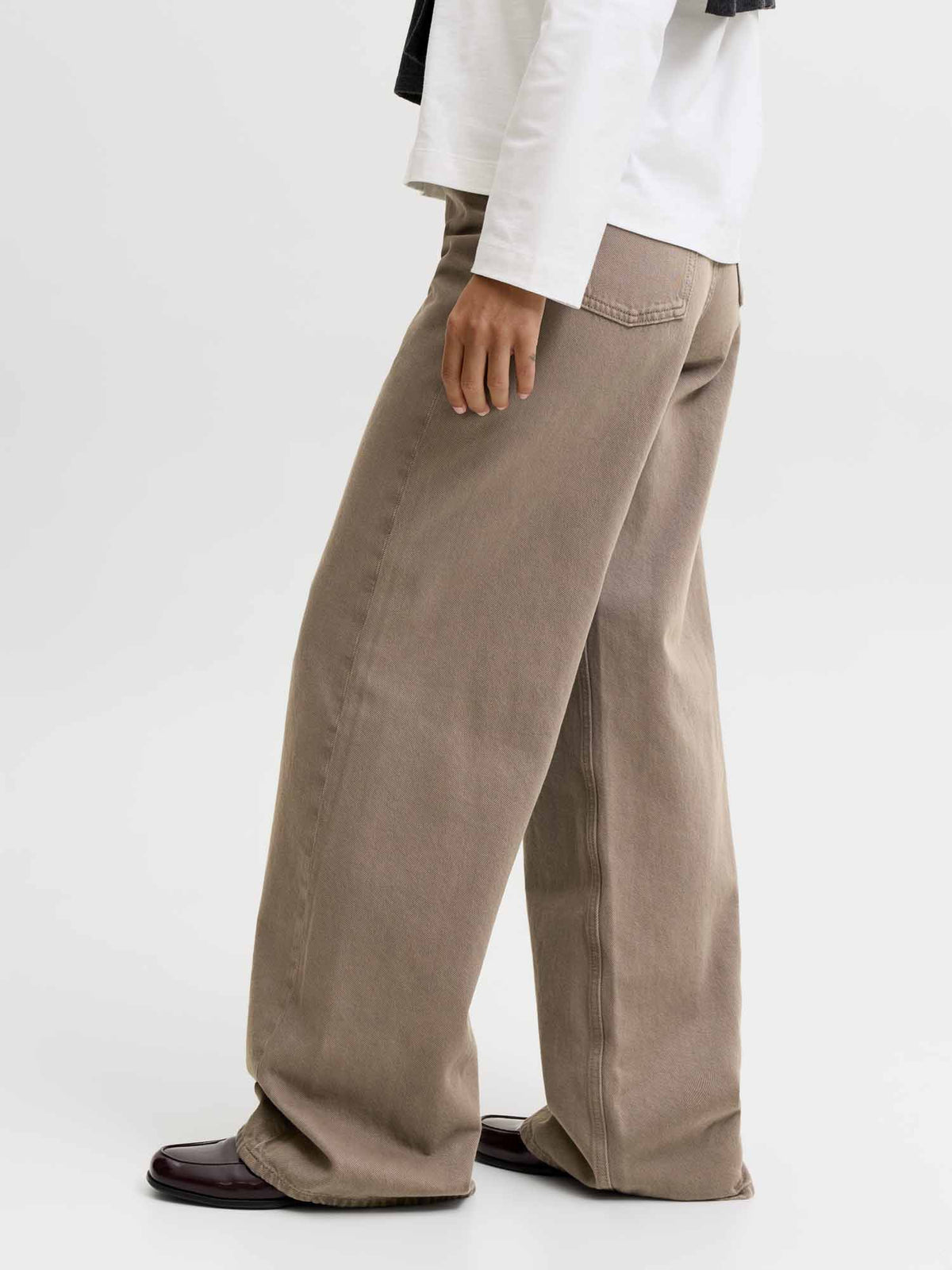 Jjxx Tokyo Wide R412, jeans da donna beige