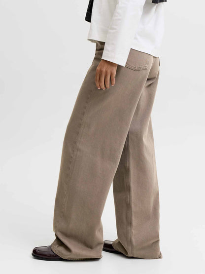 Jjxx Tokyo Wide R412, jeans da donna beige