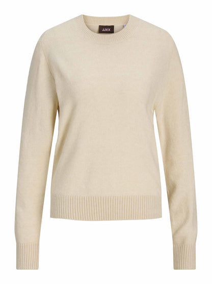 Jjxx Elba Crew, maglia da donna beige