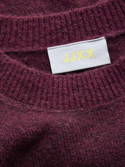 Jjxx Elba Crew, maglia da donna bordeaux