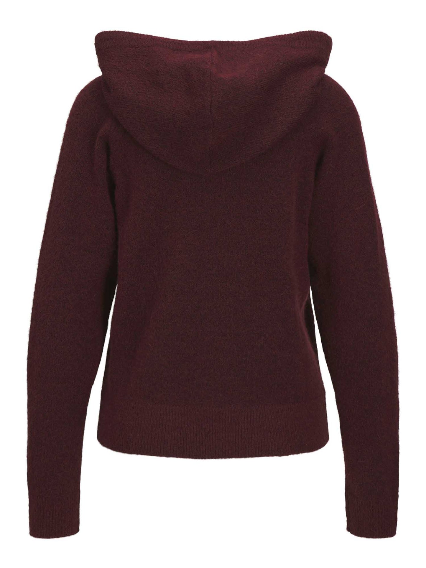 FELPA EVI CON CAPPUCCIO JJXX DA RAGAZZA BORDEAUX