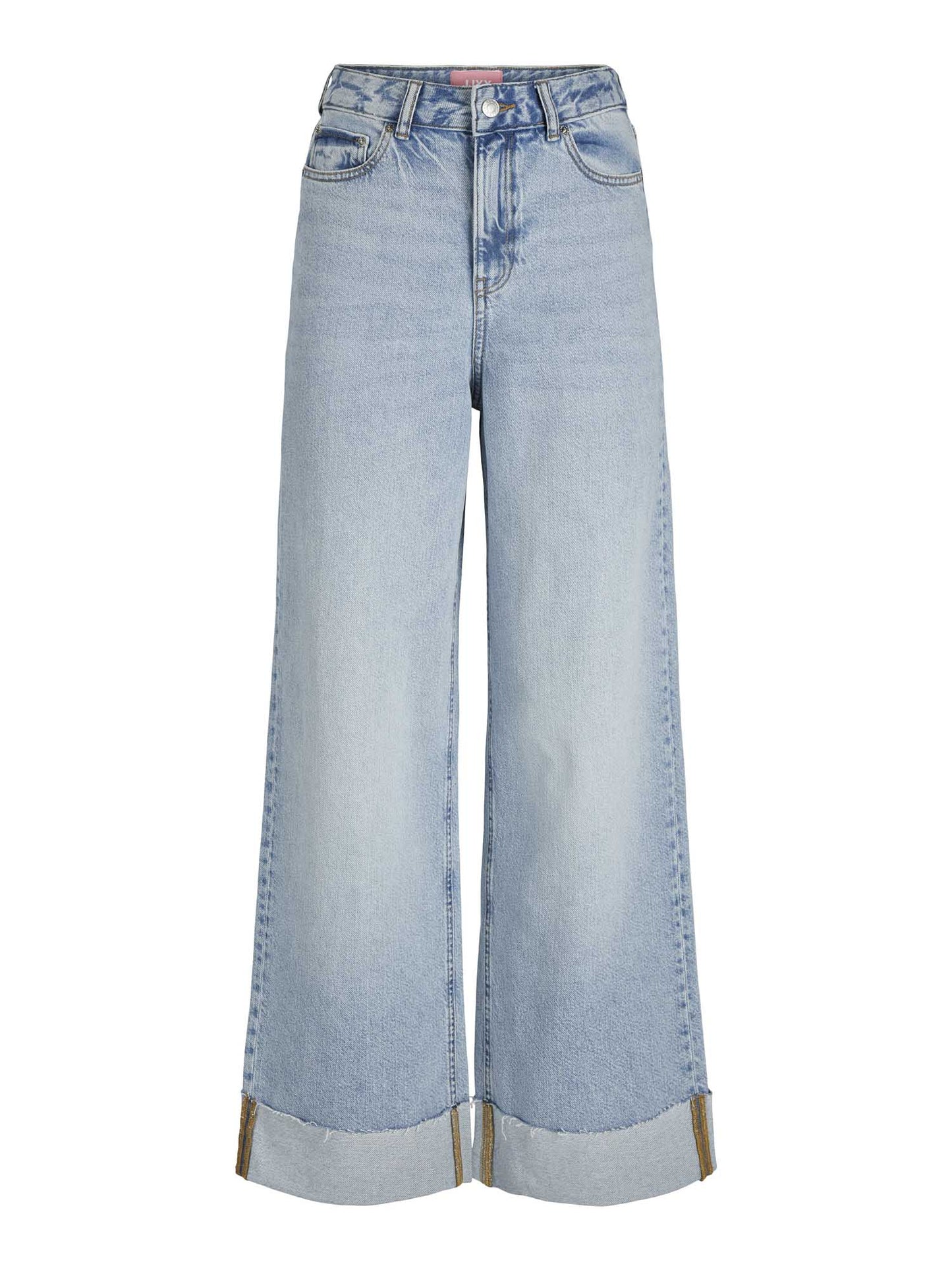 JJXX TOKYO WIDE FOLD - JEANS CHIARO
