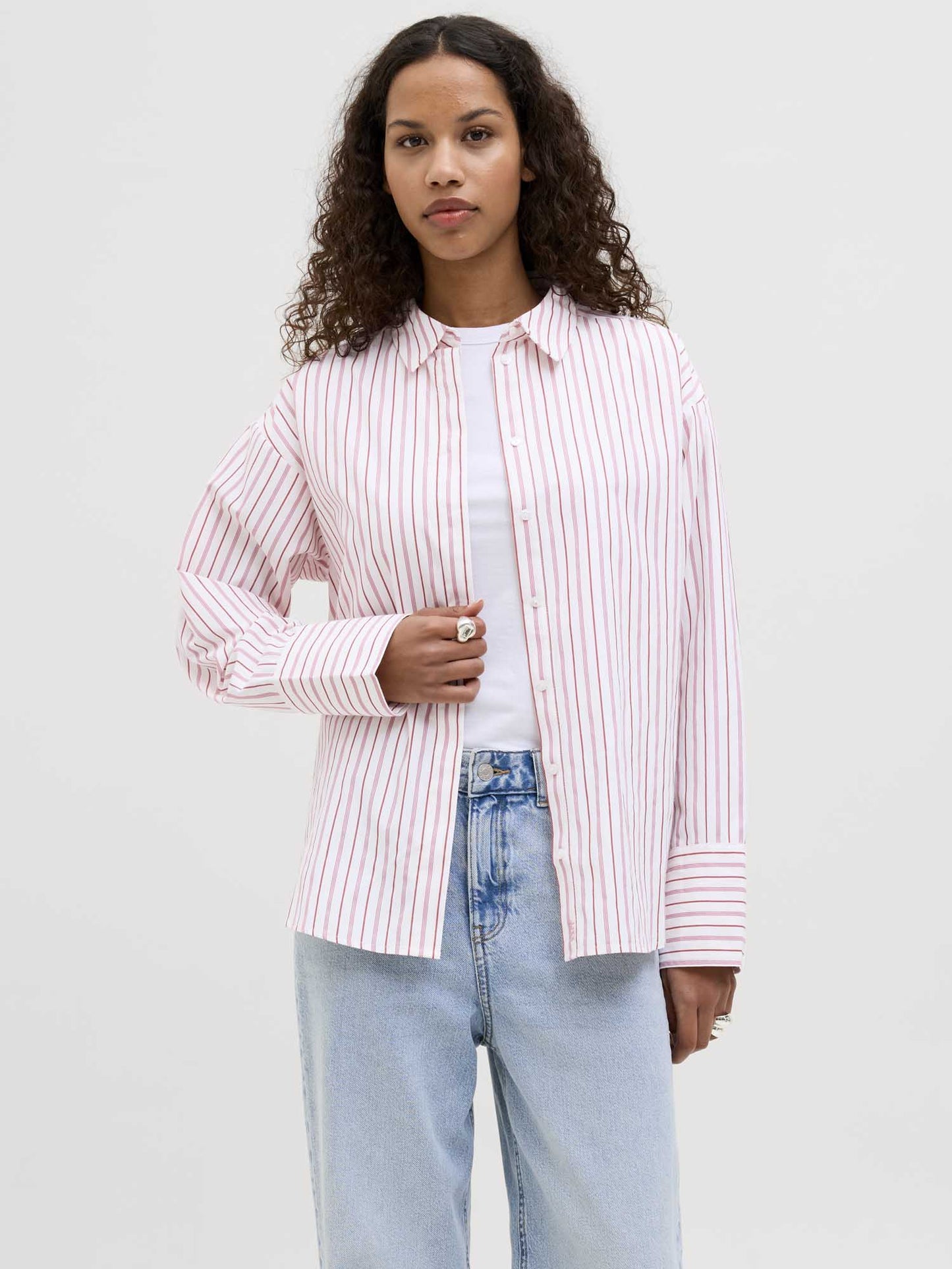 JJXX CARO POPLIN - ROSA