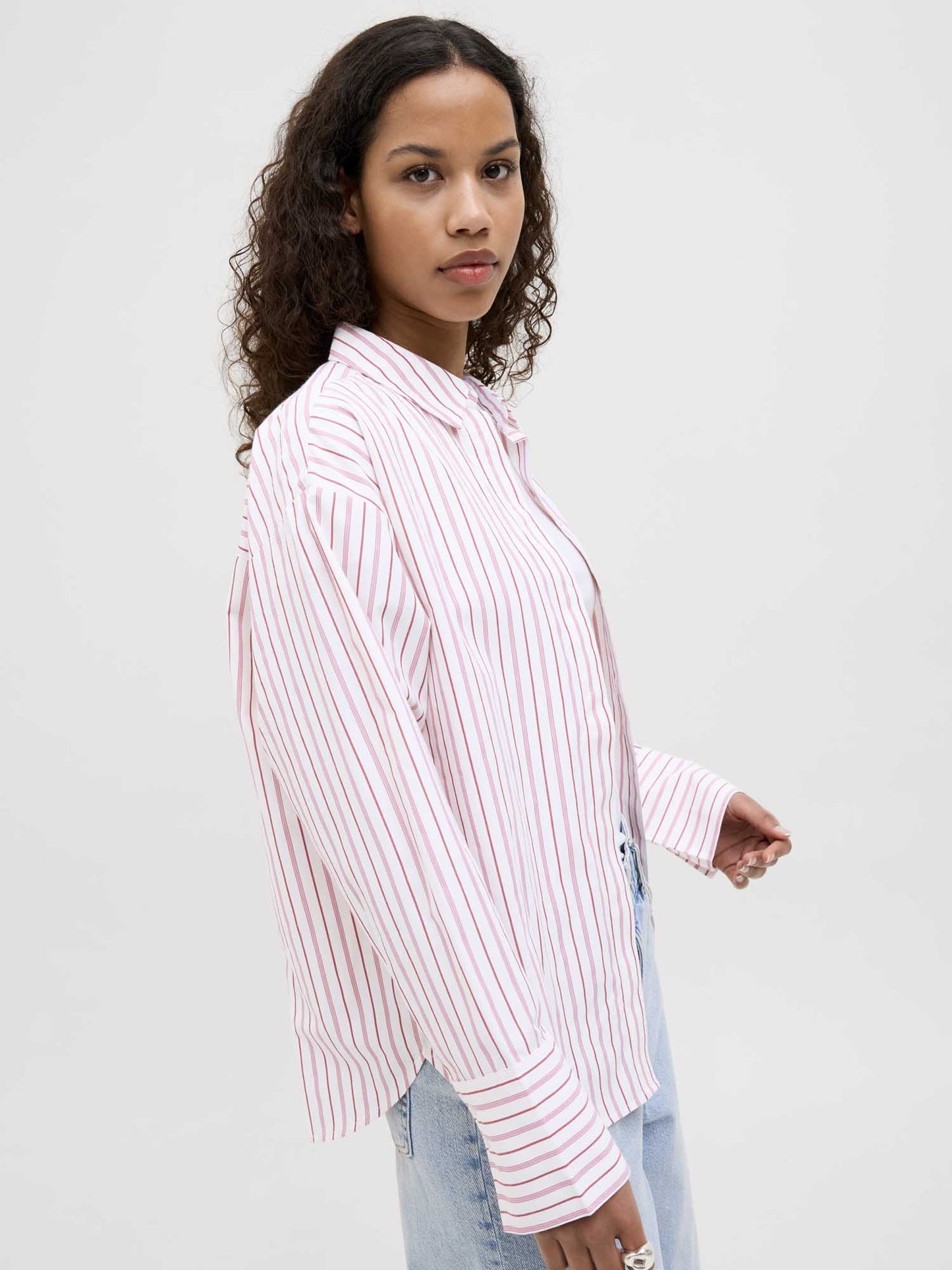 JJXX CARO POPLIN - ROSA