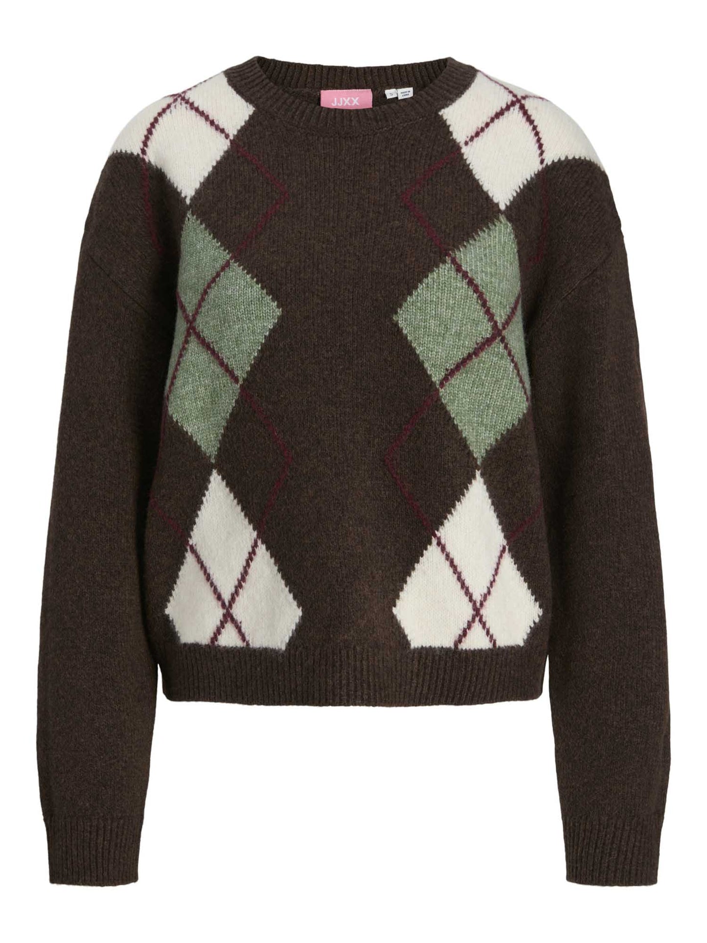 PULLOVER HARVI JJXX DA RAGAZZA MARRONE