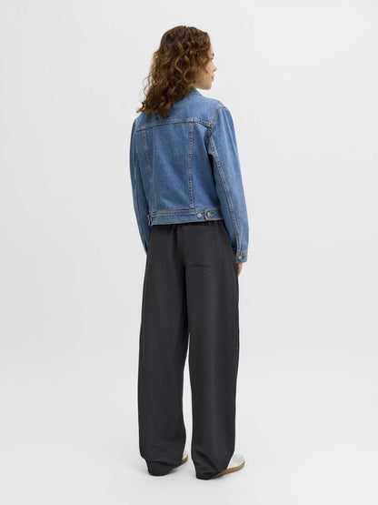 Pantaloni JJXX Lizza barrel donna in nero
