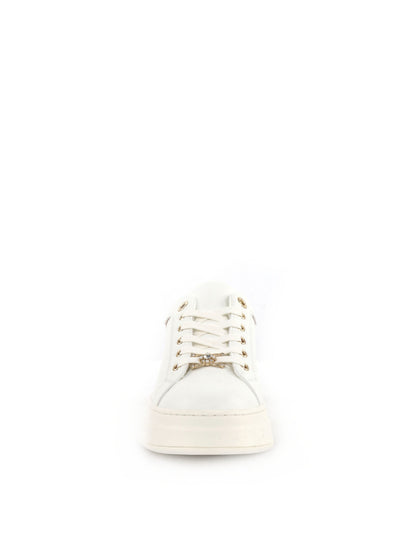 SNEAKERS CON PLATFORM E CHARM ALVIERO MARTINI 1^ CLASSE DONNA BIANCO