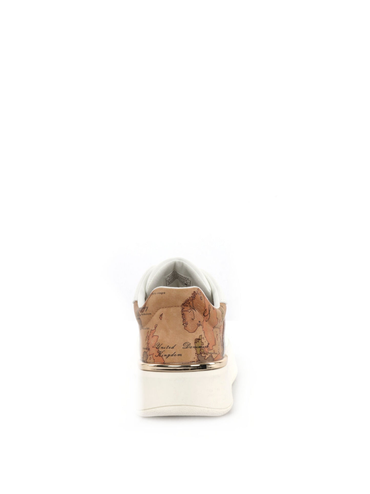 SNEAKERS CON PLATFORM E CHARM ALVIERO MARTINI 1^ CLASSE DONNA BIANCO