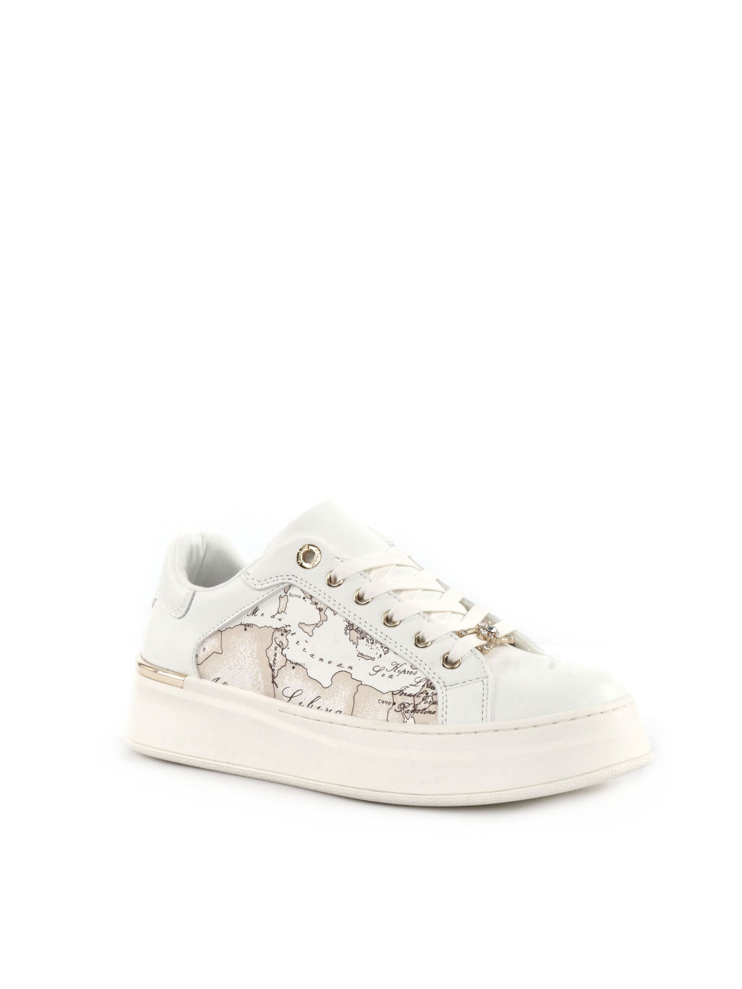 SNEAKERS CON PLATFORM ALVIERO MARTINI 1^ CLASSE DONNA BIANCO