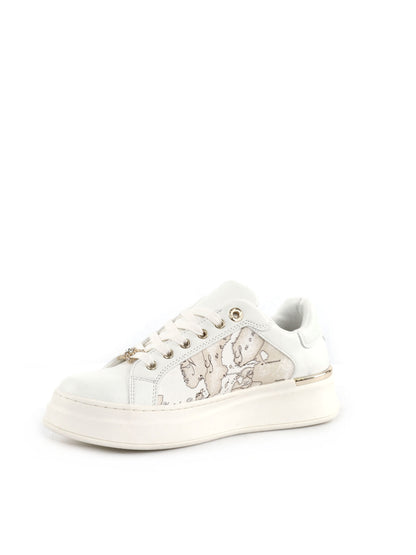 SNEAKERS CON PLATFORM ALVIERO MARTINI 1^ CLASSE DONNA BIANCO