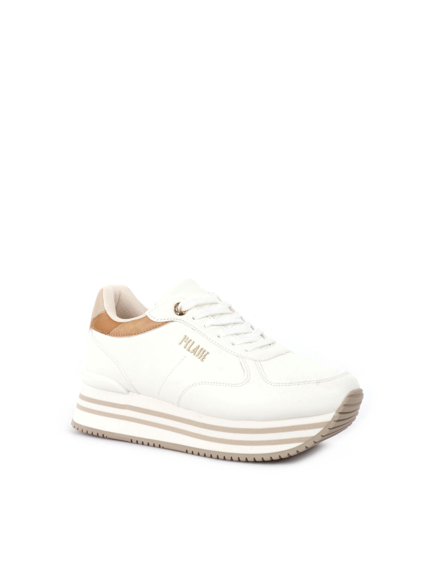 SNEAKERS CON ZEPPA ALVIERO MARTINI 1^ CLASSE DONNA BIANCO