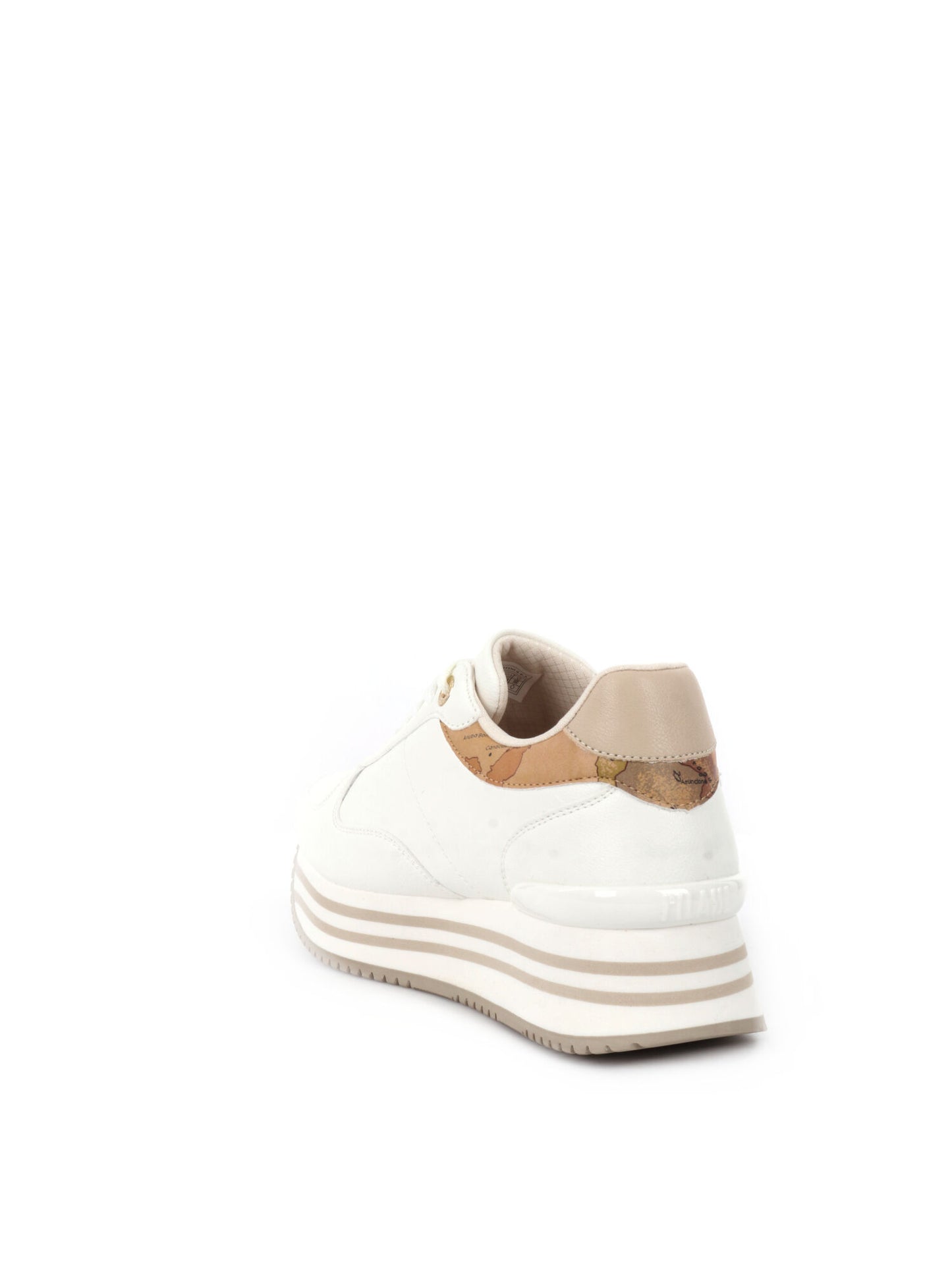 SNEAKERS CON ZEPPA ALVIERO MARTINI 1^ CLASSE DONNA BIANCO