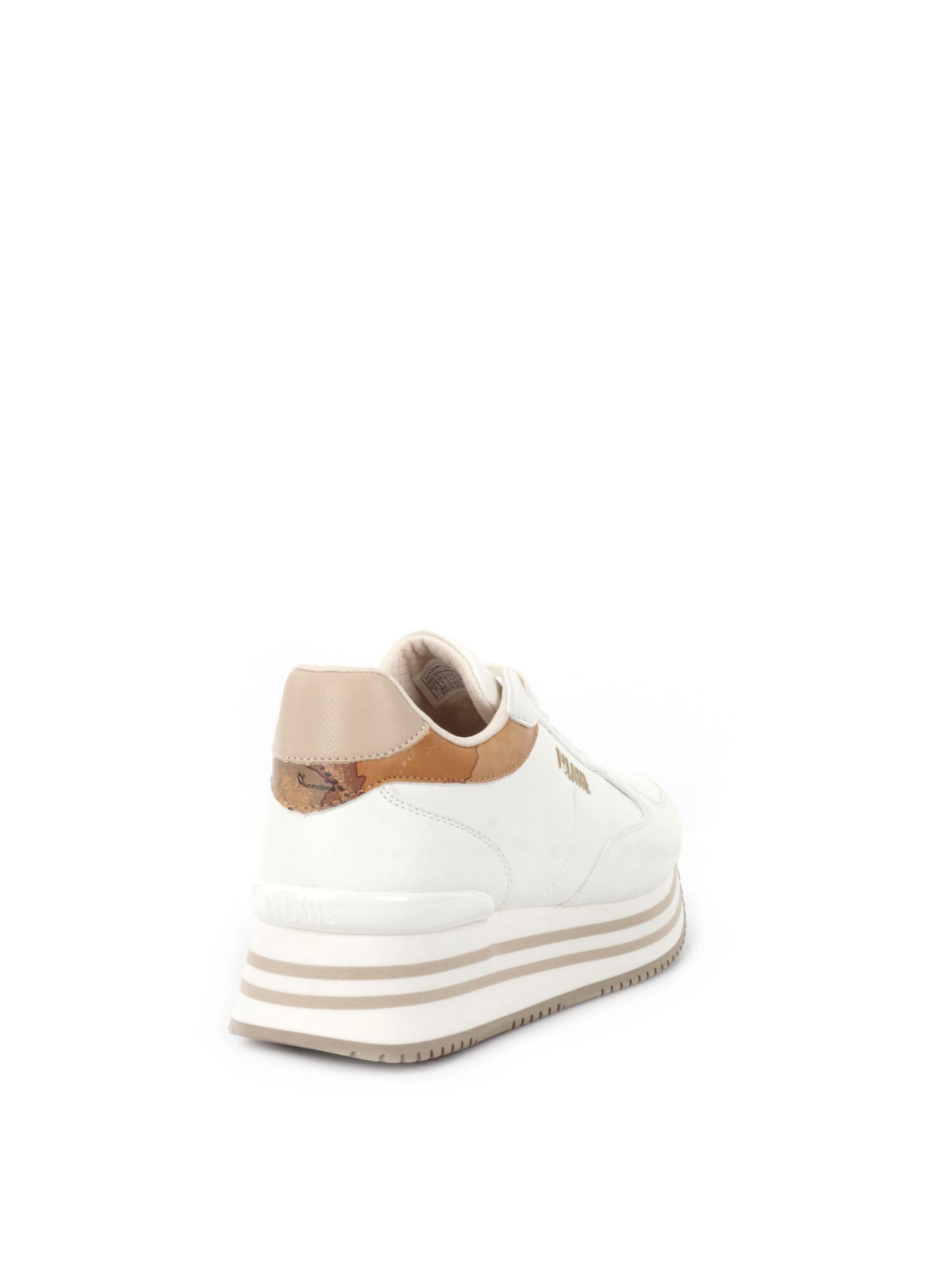SNEAKERS CON ZEPPA ALVIERO MARTINI 1^ CLASSE DONNA BIANCO