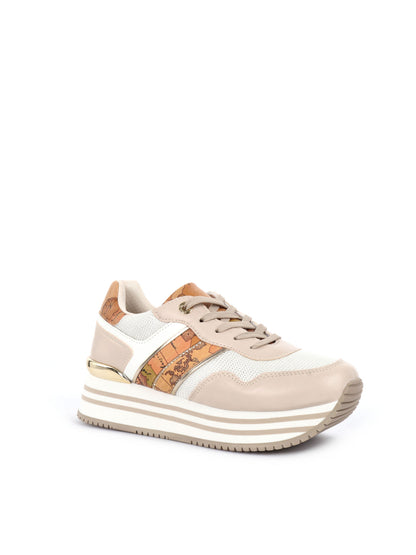 SNEAKERS CON ZEPPA ALVIERO MARTINI 1^ CLASSE DONNA SABBIA