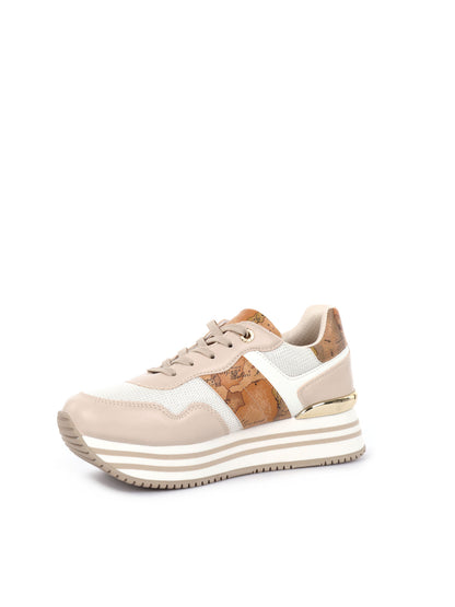SNEAKERS CON ZEPPA ALVIERO MARTINI 1^ CLASSE DONNA SABBIA