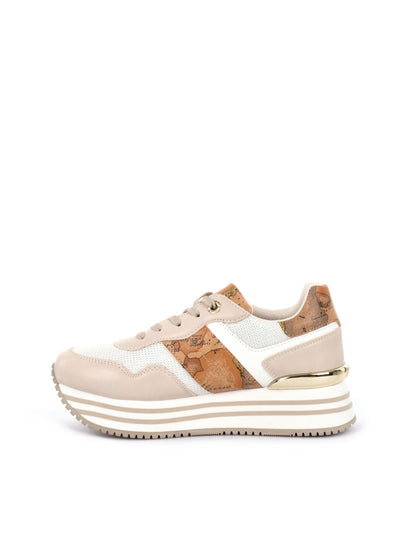 SNEAKERS CON ZEPPA ALVIERO MARTINI 1^ CLASSE DONNA SABBIA