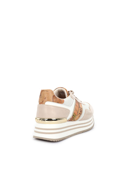 SNEAKERS CON ZEPPA ALVIERO MARTINI 1^ CLASSE DONNA SABBIA