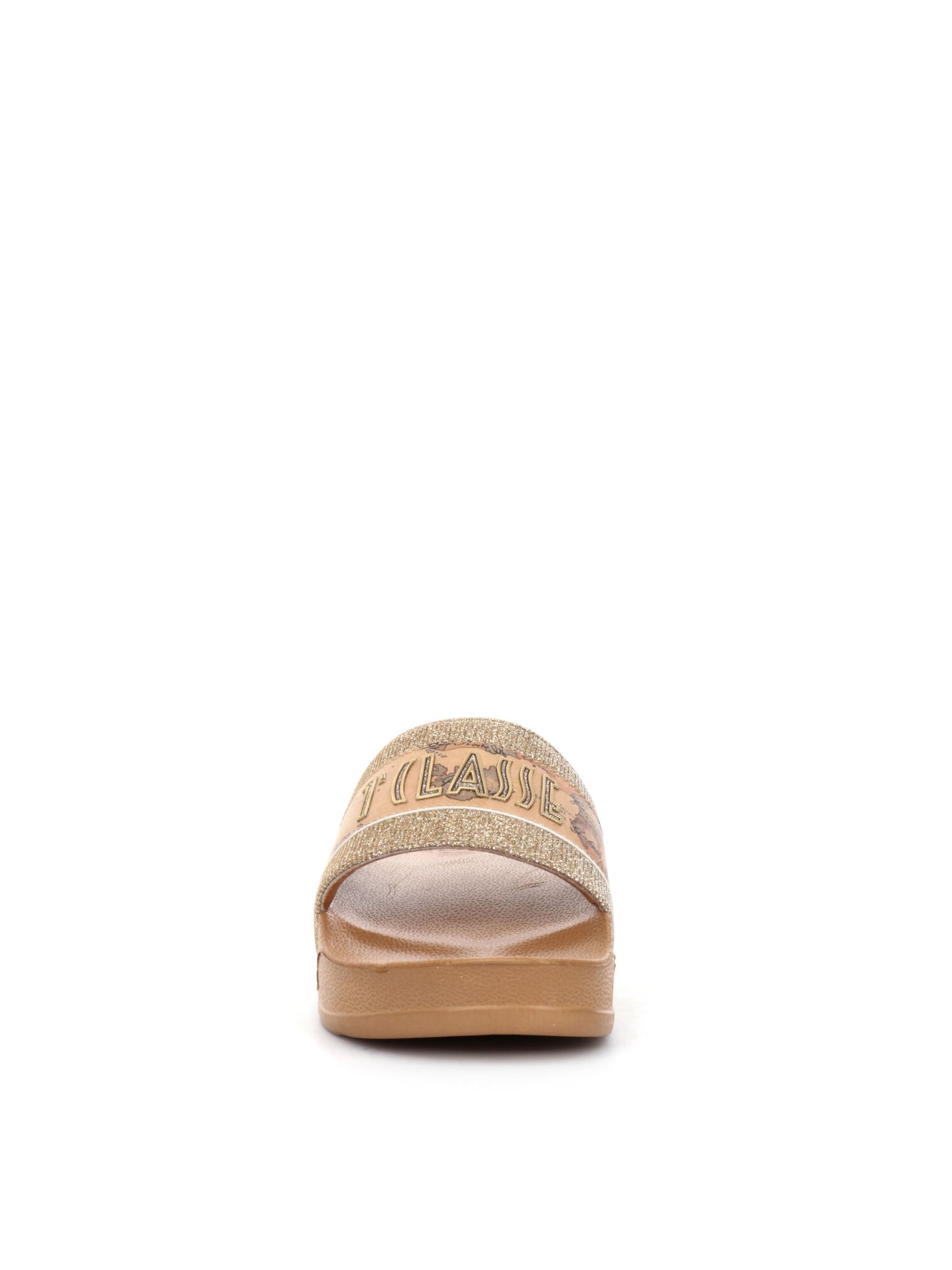 CIABATTA CON PLATFORM ALVIERO MARTINI 1^ CLASSE DONNA PLATINO