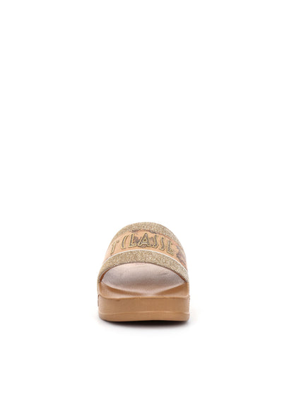 CIABATTA CON PLATFORM ALVIERO MARTINI 1^ CLASSE DONNA PLATINO