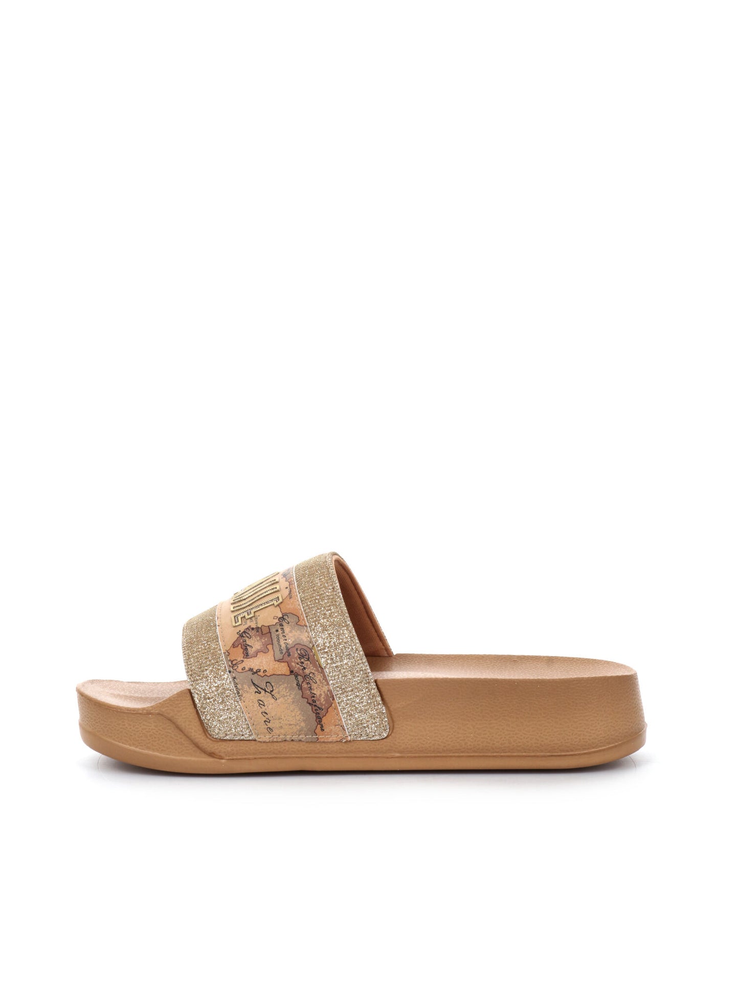 CIABATTA CON PLATFORM ALVIERO MARTINI 1^ CLASSE DONNA PLATINO